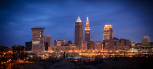 Cleveland Ohio skyline